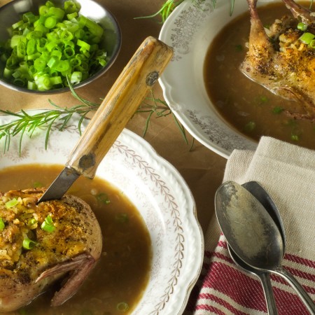 Stuffed Quail Gumbo