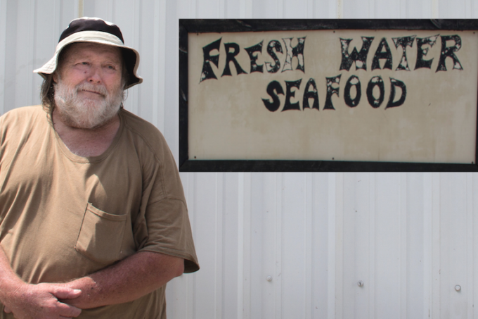The "King of Catfish" at his Fresh Water Seafood operation in Loreauville. (Photo credit: George Graham)