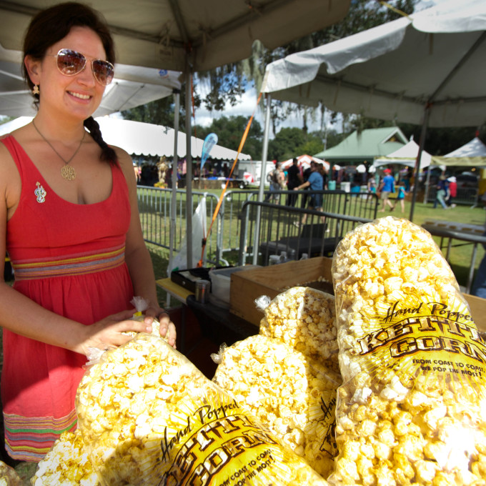 Cajun Kettle Popcorn--For Cajun recipes and Cajun cooking.