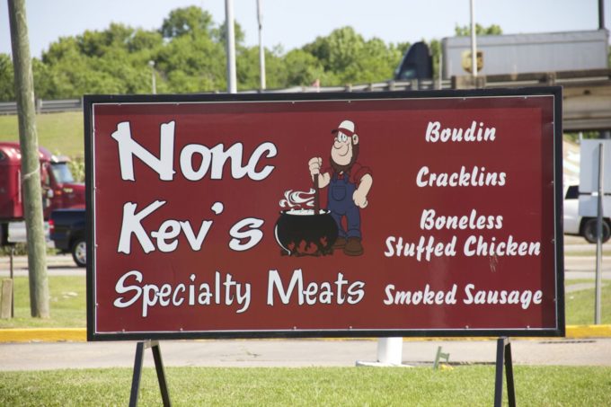 Nonc Kev's is the home of deer sausage and other Cajun meats.
