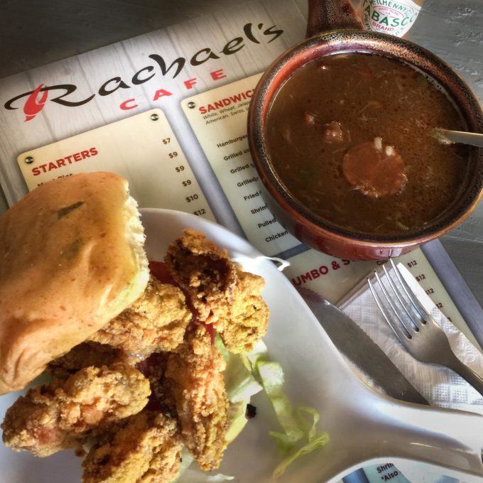 Rachel's Cafe For Cajun recipes and Cajun cooking.