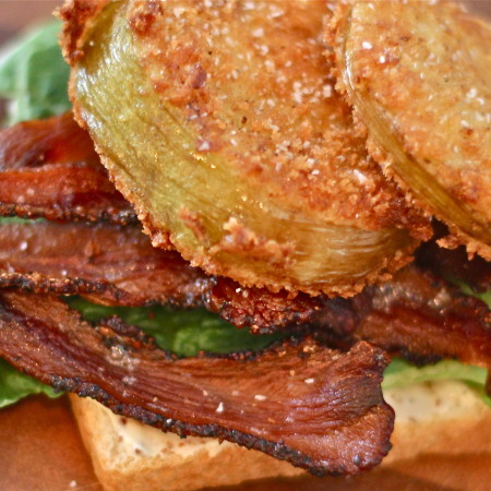 Peppered Pork Jowl BLT