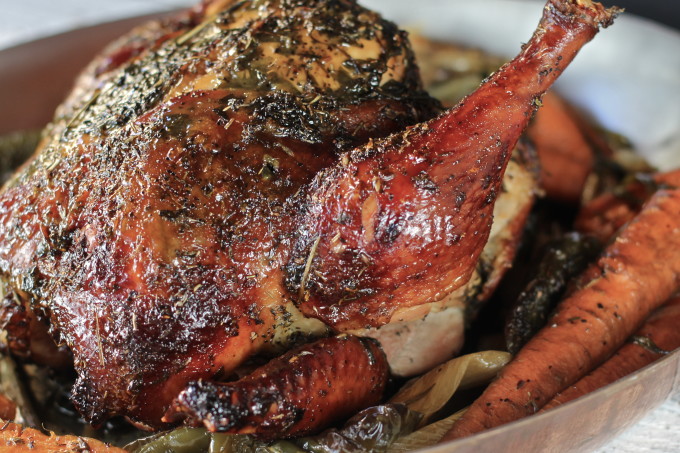 Herb-Roasted Chicken--a Cajun recipe.