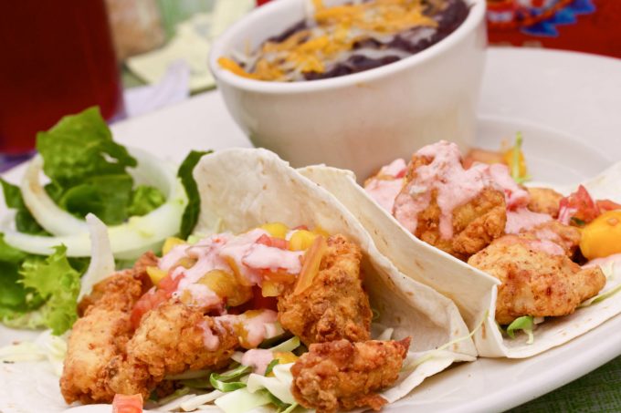 Fried Grouper Tacos are a tasty summer recipe. (All photos credit: George Graham)