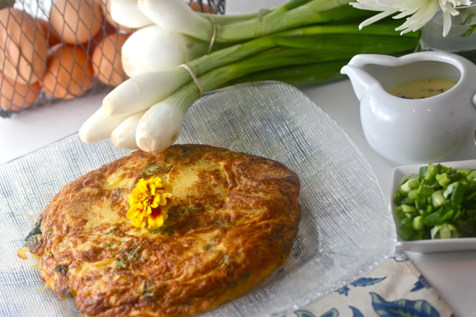 Frittata recipe; Cajun cooking at its best.