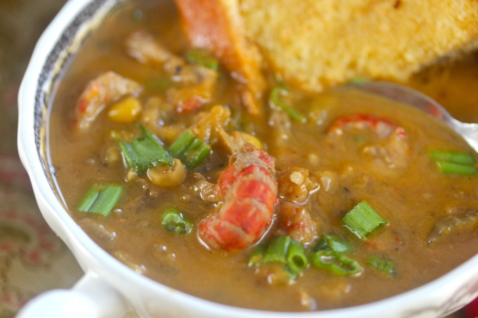  Crawfish and Pumpkin Bisque with Cajun recipe ingredients