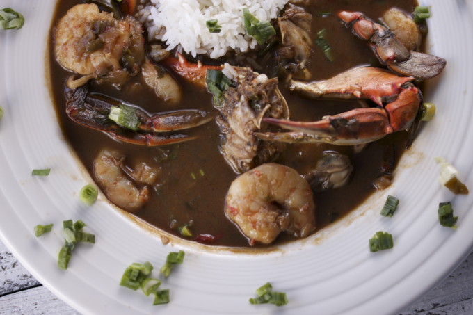 Seafood gumbo