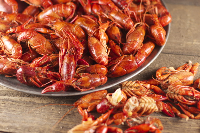 Crawfish platter