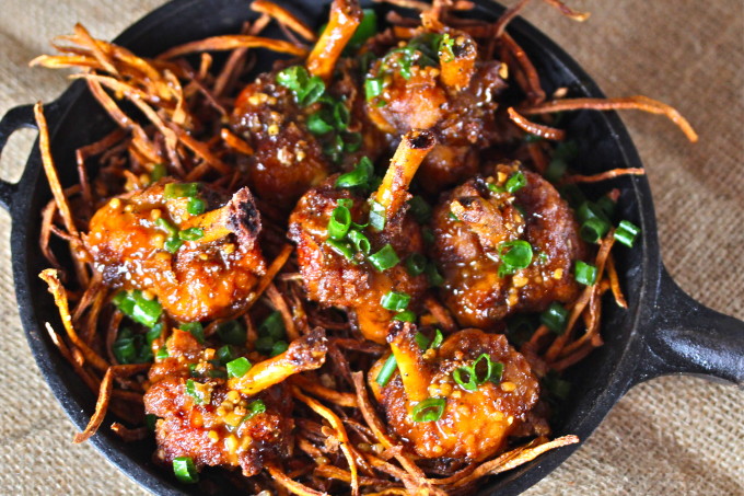 Cajun Glazed Chicken Lollipops--one of my favorite Cajun recipes in my Cajun cooking classics. Cajun Glazed Chicken Lollipop--an easy Cajun recipe for your next party