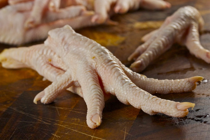 chicken feet