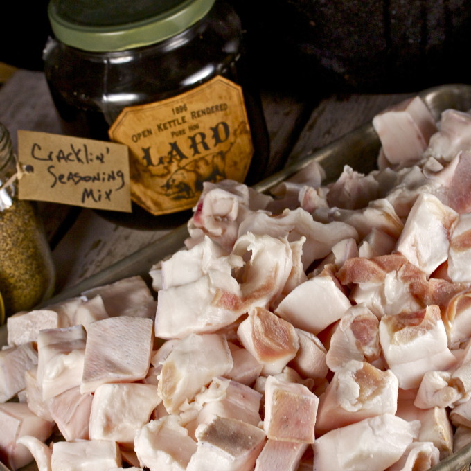 Ingredients for Cajun Cracklins -- among the classic Cajun recipes in my Cajun cooking favorites. Cajun Cracklins are among the classic Cajun recipes in my Cajun cooking favorites.