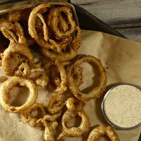 Cajun onion rings