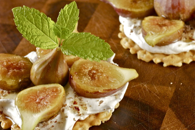 Figs and Fluff Figs and Fluff - Fresh figs and marshmallow cream