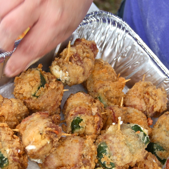 Bacon-Wrapped Rabbit Poppers Bacon-Wrapped Rabbit Poppers -- a Cajun recipe for your next backyard party.