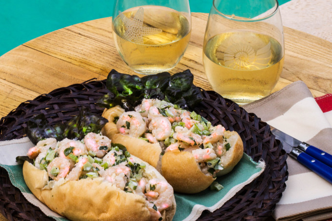 Louisiana Shrimp Roll is a Cajun recipe version of a New England favorite.