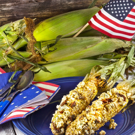 Blue Plate Corn on the Cob