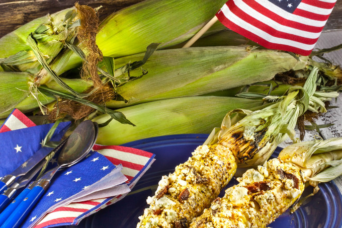 Corn on the Cob -- a Cajun recipe.