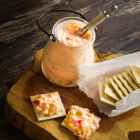Fire-Roasted Red Pepper Pimento Cheese