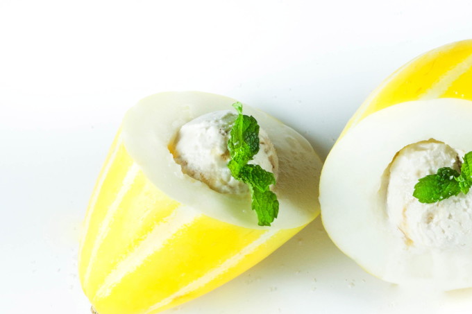 Melon Ice Cream Melon Ice Cream