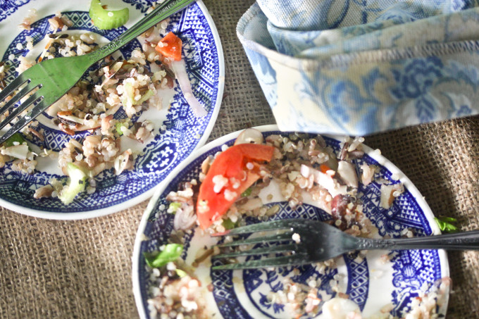 Quinoa Salad with Louisiana Shrimp Quinoa Salad with Louisiana Shrimp