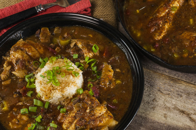 Catfish Courtbouillion is a classic Cajun recipe.