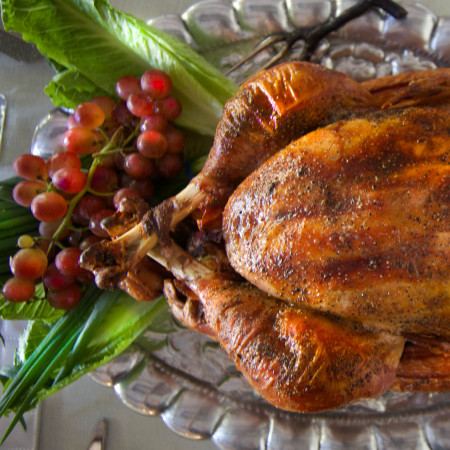 Cane-Brined Roast Turkey