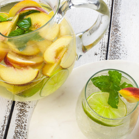 Peach Muscadine Sangria