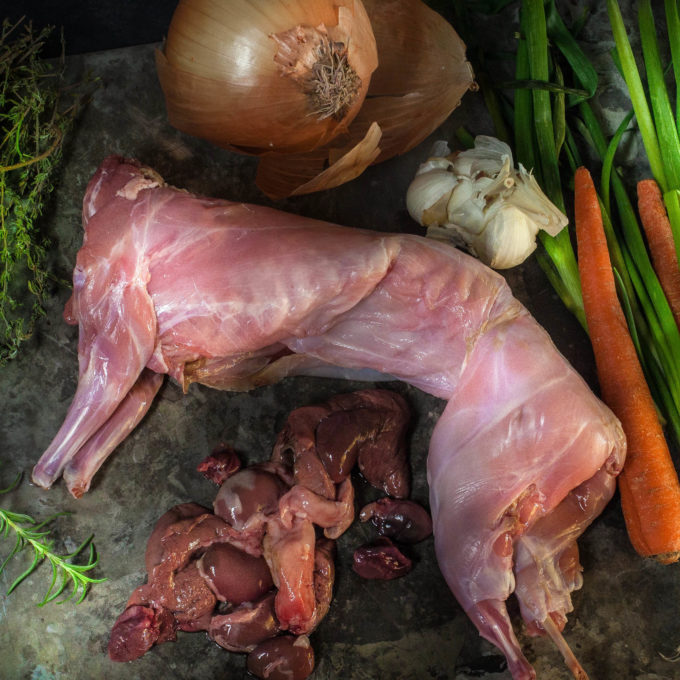 Rabbit meat is a common ingredient in Cajun cooking and the star of my Mustard-Braised Rabbit recipe.