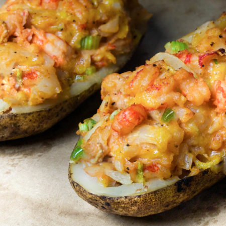 Crawfish Baked Potato