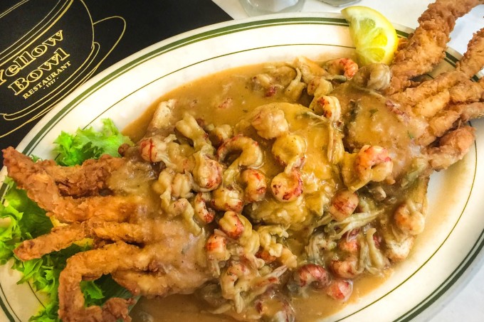 Softshell Crab is a tasty Cajun recipe classic.