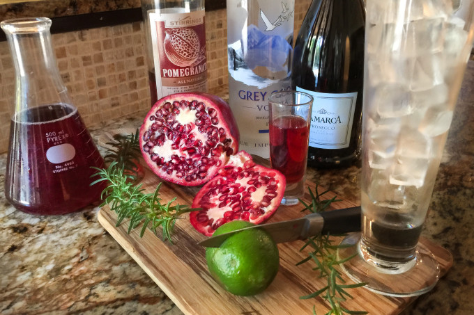 Pomegranate Spritzer ingredients Pomegranate Spritzer Ingredients