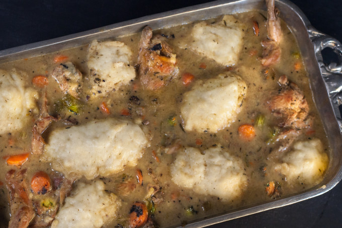 Rabbit and Dumplings Rabbit and Dumplings is a Cajun recipe and Cajun cooking.