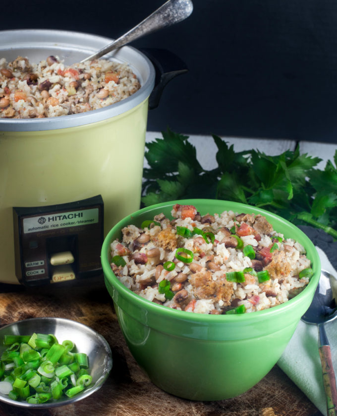 Black-Eyed Pea Jambalaya One pot. One sensational Cajun recipe.