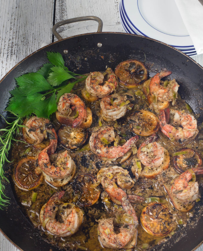 Cajun Shrimp Skillet closeup Watch how fast this Cajun Shrimp Skillet disappears.