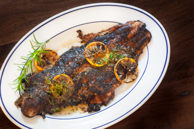 Blackened catfish is a classic Cajun recipe. (All photos credit: George Graham)