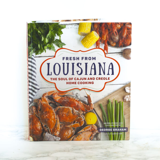 With over 100 recipes and full-color photos, this cookbook focuses on the seasons of Louisiana. (Photo credit: George Graham)