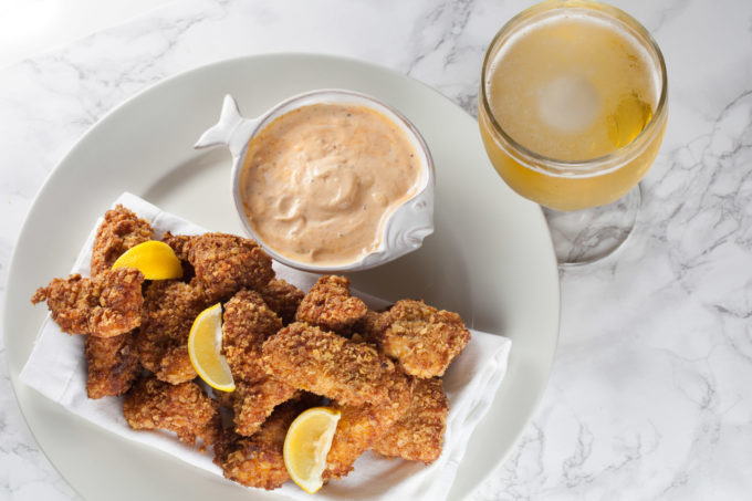 Crispy fried nuggets of catfish with a zesty dipping sauce is a "fryday" celebration in Acadiana and a Friday Cajun recipe. (All photos credit: George Graham)