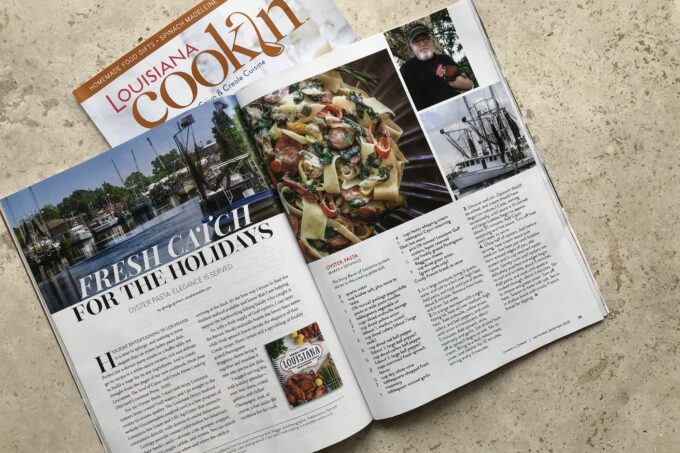 The Fresh From Louisiana cookbook is featured in the current holiday issue of Louisiana Cookin' magazine.