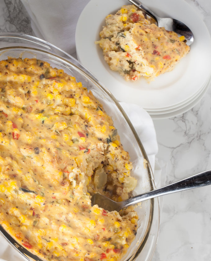 This corn casserole is so good you'll be asked for the Cajun recipe; have copies handy.