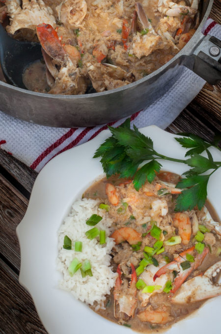 Crab Étouffée Crab Étouffée: A time-honored Cajun recipe handed down to the next generation of great Cajun cooks.