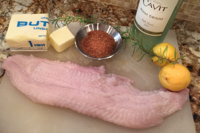 Blackened Catfish ingredients Six simple ingredients make this an easy Blackened Catfish recipe