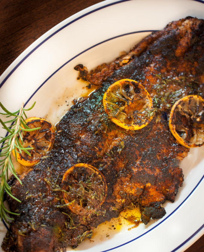Blackened Catfish platter Spiced, seared, and sauced to perfection--a classic Blackened Catfish recipe.