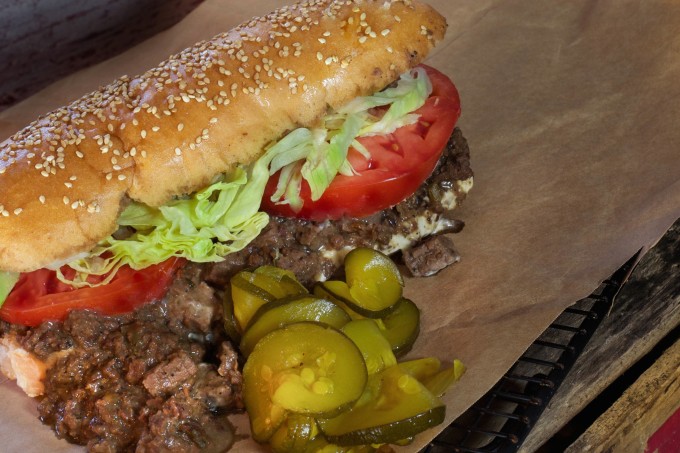 My Roast Beef Po-boy is a tasty Cajun recipe.