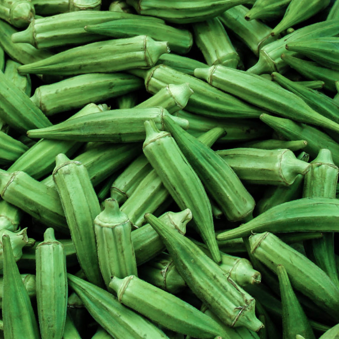 Farm-fresh okra is one of the classic Cajun recipes and highlights Cajun cooking traditions. Okra is a Cajun recipe ingredient.