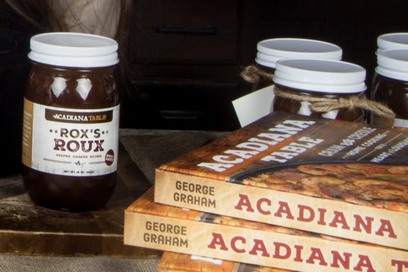 The Acadiana Table cookbook and Rox's Roux: two things you need to cook authentic Cajun food.