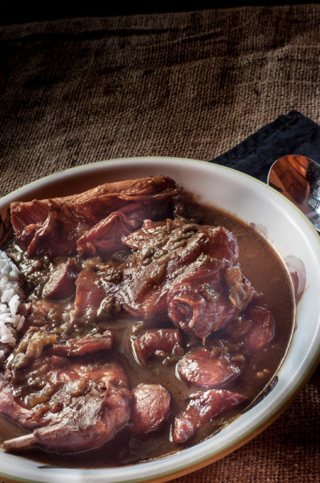Smoked Rabbit Gumbo Smoked Rabbit Gumbo is Cajun roots cooking.