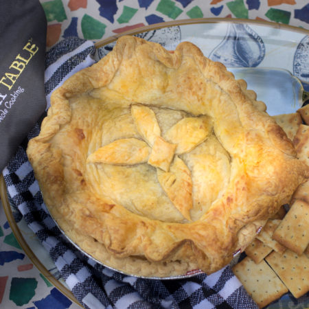 Baked Brie with Fig Preserves