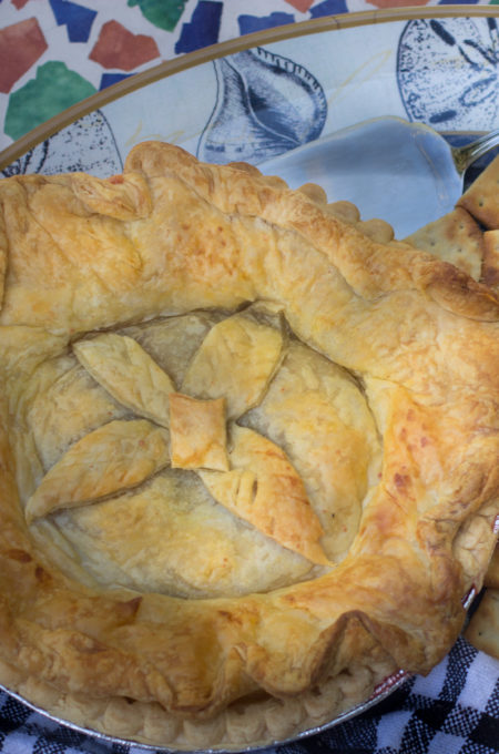 Bacon Jam Baked Brie platter Rich and creamy with a bacon filling, this Bacon Jam Baked Brie for baked brie is a work of art.