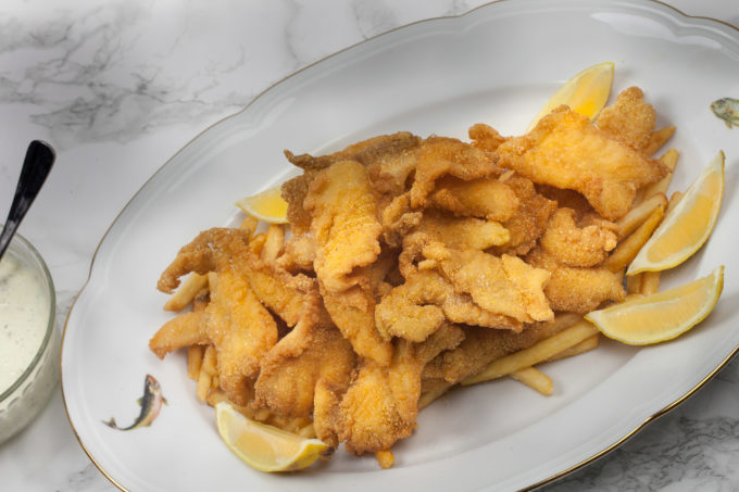 Thin-Cut Fried Catfish Crispy fried catfish is a classic Cajun recipe. (All photos credit: George Graham)