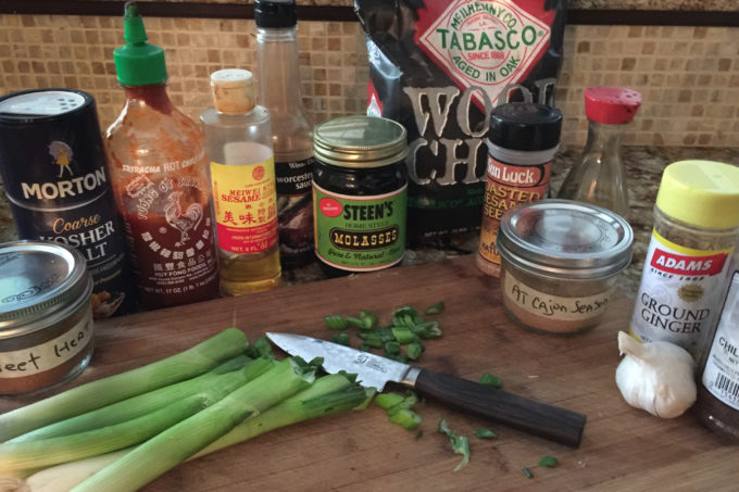 Cajun Smoked Wings ingredients My Cajun Smoked Wings use basic Louisiana ingredients mixed with an Asian kick for the perfect balance of sweet and savory.